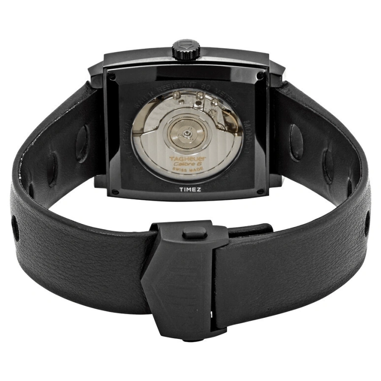 TAG Heuer,Monaco 44mm,44mm,Stainless Steel,Black,Automatic,Day,42hours,WW2119,WW2119.FC6375