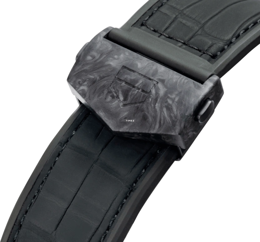 TAG Heuer,Carrera 45mm,45mm,Carbotanium,White,Automatic,Chronograph,Tourbillon,CAR5A8AD,CAR5A8AD.FC6415