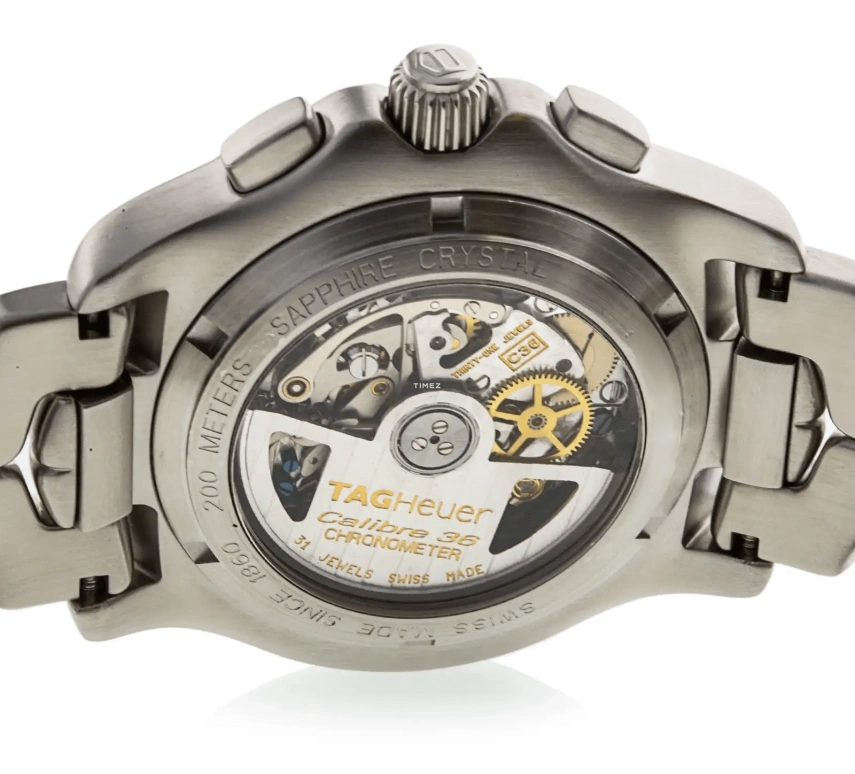 TAG Heuer,Link 42mm,42mm,Stainless Steel,Black,Automatic,50hours,In-house Caliber,CT511A,CT511A.BA0564