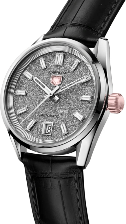 TAG Heuer,Carrera 36mm,36mm,White Gold,Silver,Automatic,Day,46hours,WBN2340,WBN2340.FC8329