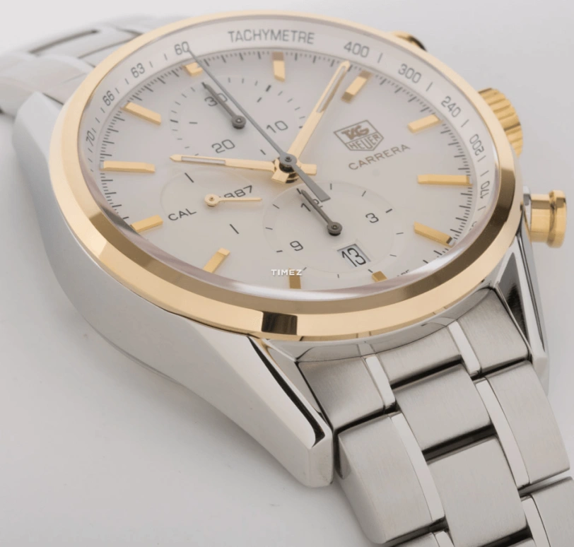 TAG Heuer,Carrera 41mm,41mm,Stainless Steel,Silver,Automatic,Chronograph,Day,CAR2150,CAR2150.BA0720