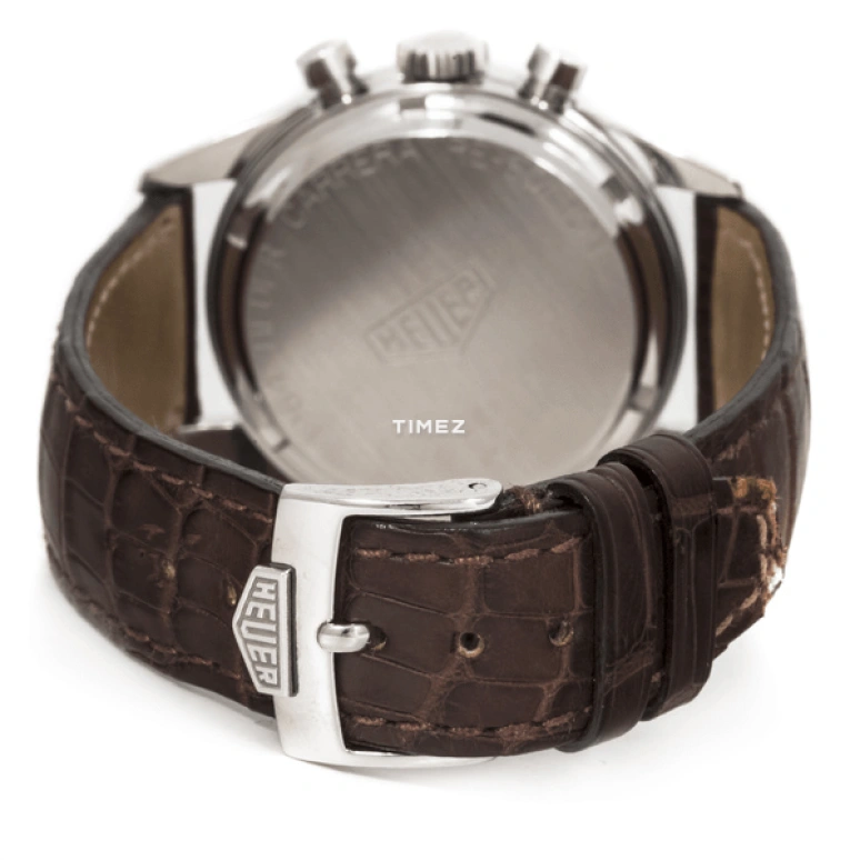 TAG Heuer,Carrera 41mm,41mm,Stainless Steel,Salmon,Handwound,Chronograph,40hours,CS3112,CS3112.BC0793