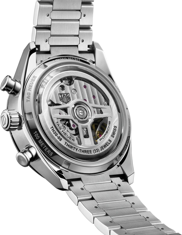 TAG Heuer,Carrera 42mm,42mm,Stainless Steel,Black,Automatic,Chronograph,Day,CBS2015,CBS2015.EB0381