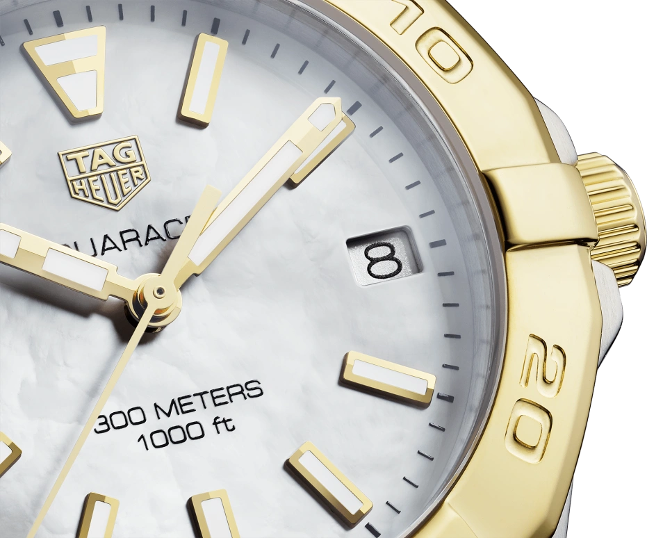 TAG Heuer,Aquaracer 32mm,32mm,Stainless Steel,White,Sapphire,TAG Heuer,Minutes,Seconds,WBD1320,WBD1320.BB0320