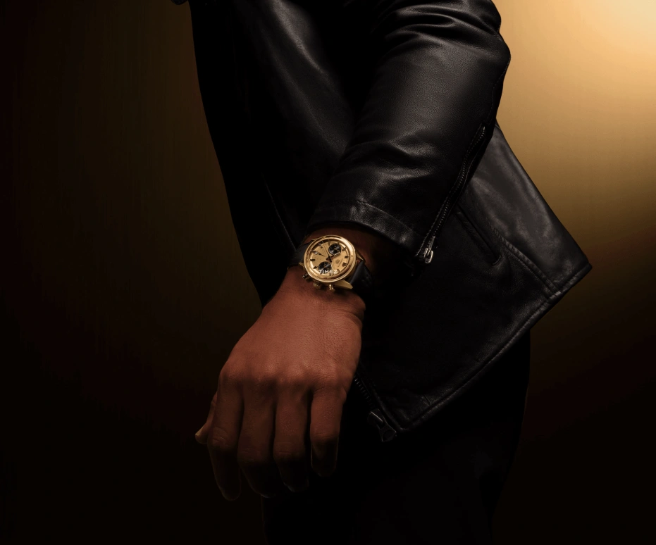 TAG Heuer,Carrera 39mm,39mm,Yellow Gold,Gold,Automatic,Chronograph,Day,CBS2240,CBS2240.FC8319