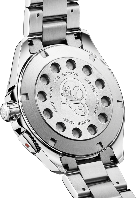 TAG Heuer,Aquaracer 40.50mm,40.50mm,Stainless Steel,Black,Quartz,Chronograph,Big Date,Alarm,WAY111Z,WAY111Z.BA0928