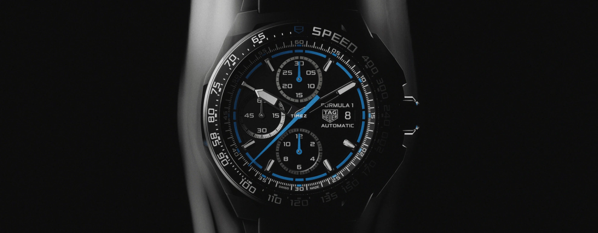 TAG Heuer,Formula 1 44mm,44mm,Titanium,Black,Automatic,Chronograph,Day,CBZ2084,CBZ2084.FT8097
