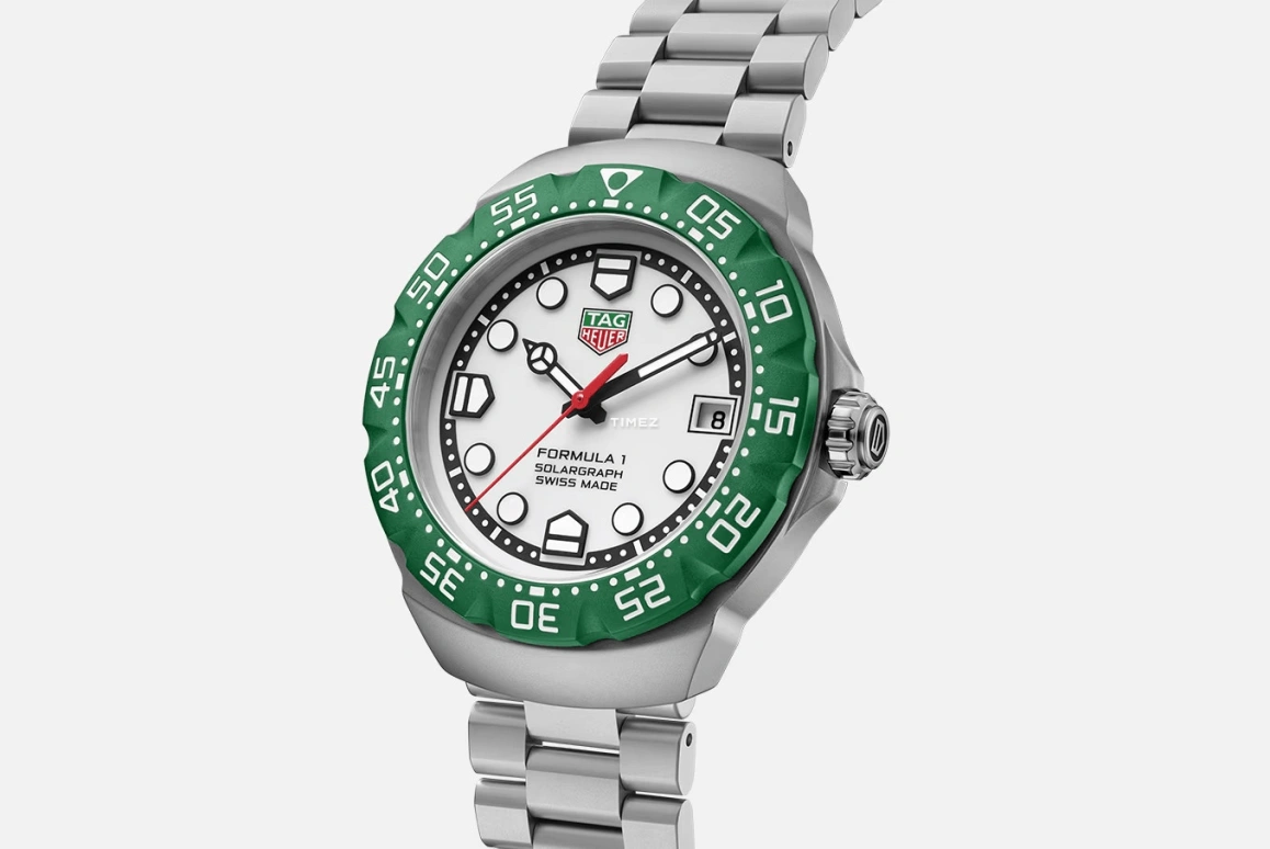 TAG Heuer,Formula 1 38mm,38mm,Stainless Steel,Plastic,White,Quartz,Day,In-house Caliber,WBY111E,WBY111E.BA0042