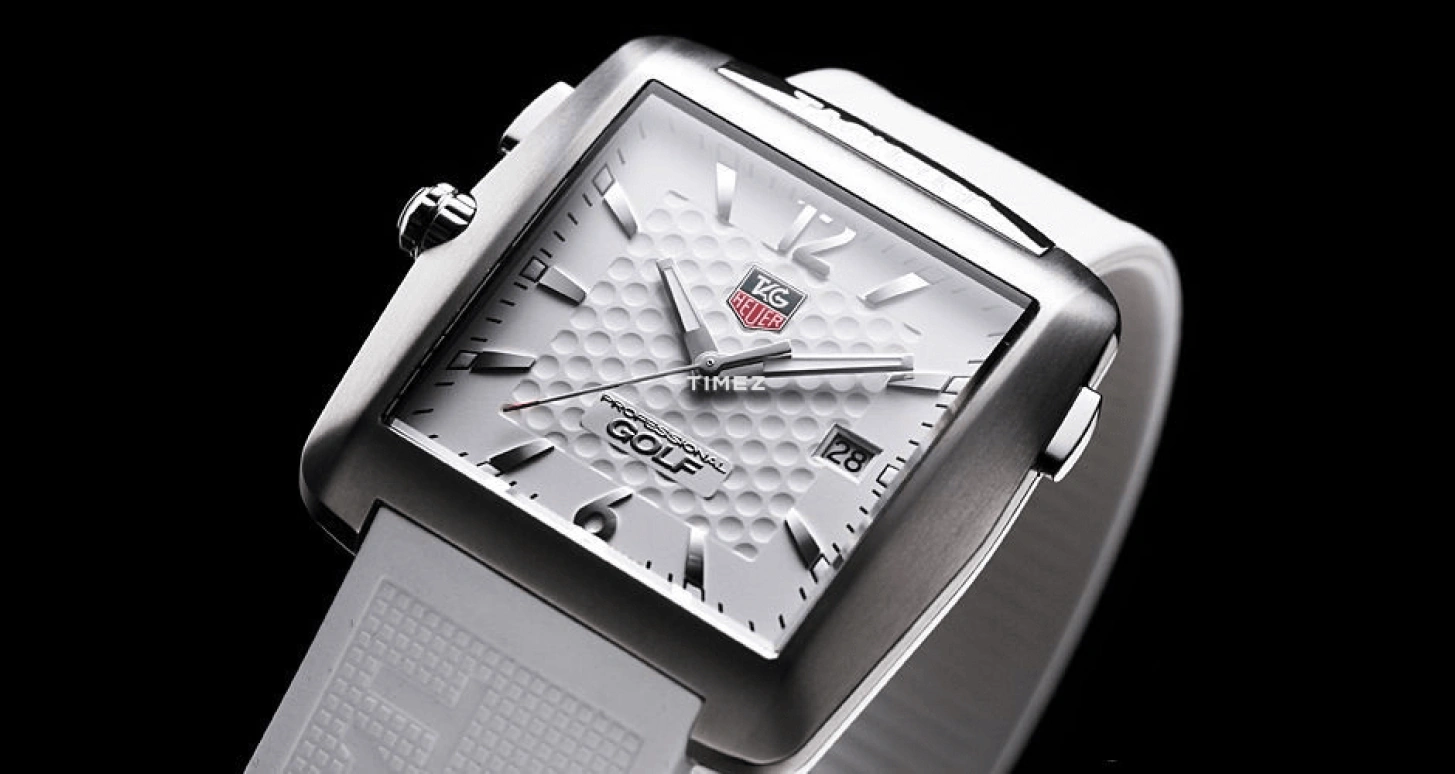 TAG Heuer,Golf 37.80mm,37.80mm,Stainless Steel,White,Quartz,Day,Sapphire,WAE1117,WAE1117.FT6008