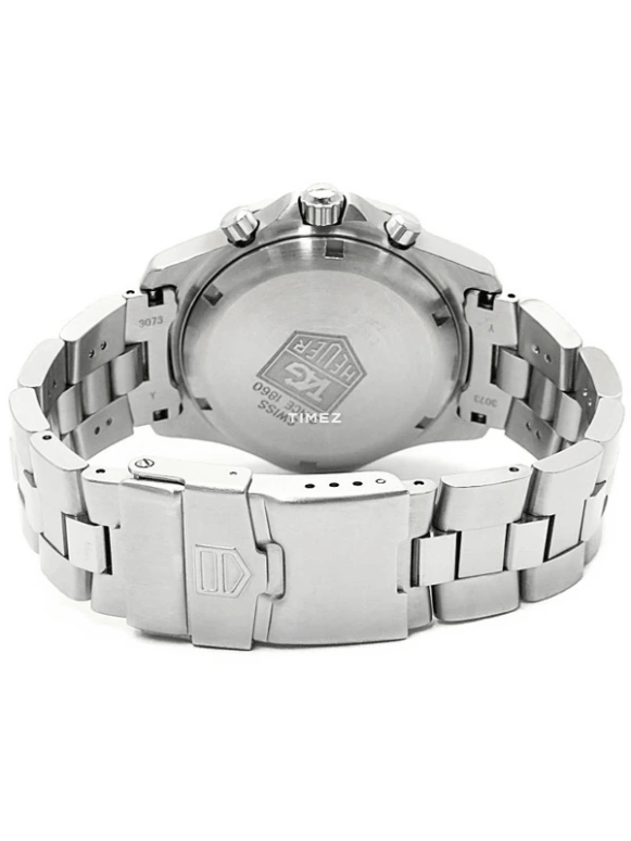 TAG Heuer,2000 40mm,40mm,Stainless Steel,Blue,Quartz,Chronograph,Day,CN1112,CN1112.BA0337