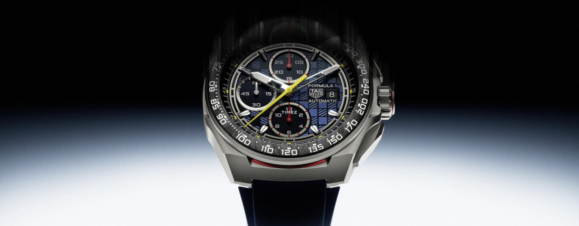 TAG Heuer,Formula 1 44mm,44mm,Titanium,Blue,Automatic,Chronograph,Day,CBZ2080,CBZ2080.FT8091