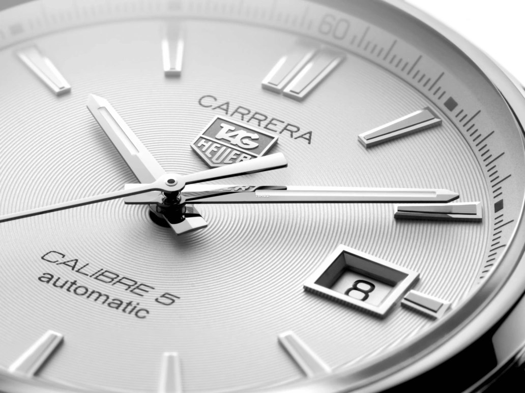 TAG Heuer,Carrera 39mm,39mm,Stainless Steel,Silver,Automatic,Day,42hours,WAR211B,WAR211B.FC6181