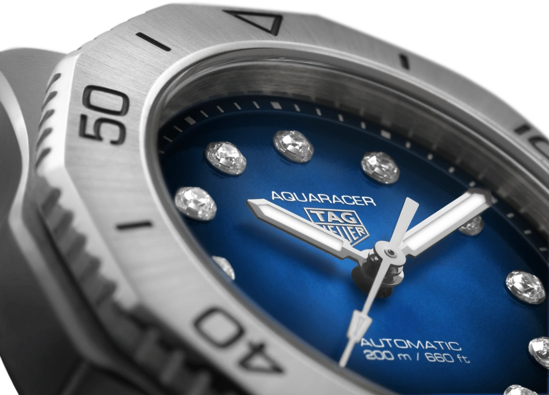 TAG Heuer,Aquaracer 30mm,30mm,Stainless Steel,Blue,Automatic,Date,40hours,WBP2411,WBP2411.BA0622