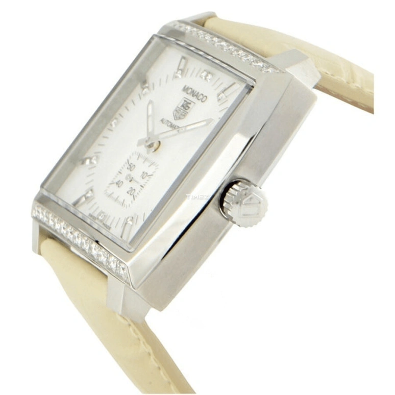 TAG Heuer,Monaco 37mm,37mm,Stainless Steel,Silver White,Automatic,Day,42hours,WW2114,WW2114.FC6215