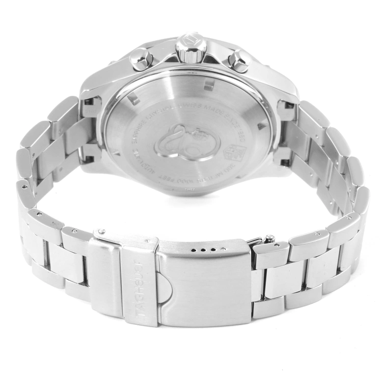 TAG Heuer,Aquaracer 40mm,40mm,Stainless Steel,Black,Automatic,Chronograph,Day,CAF2113,CAF2113.BA0809