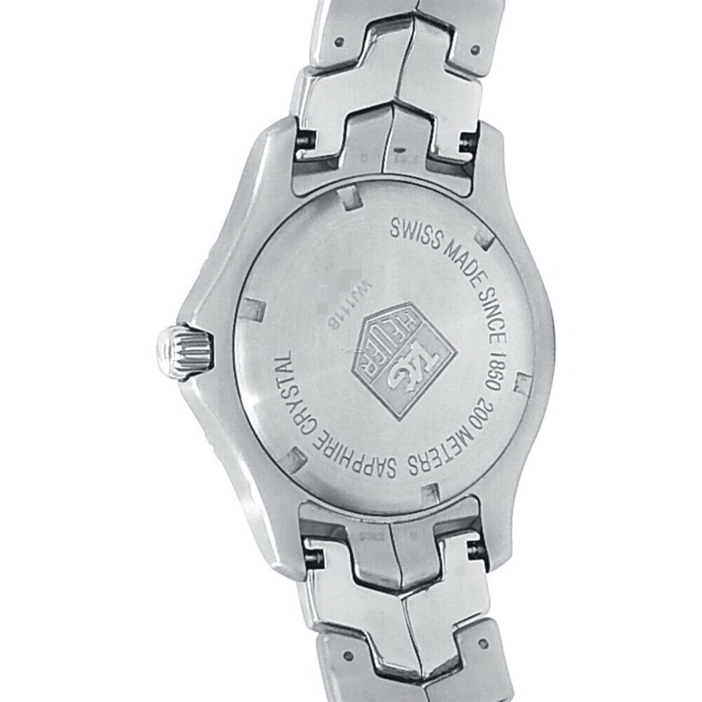 TAG Heuer,Link 39mm,39mm,Stainless Steel,White,Quartz,Day,Sapphire,WJ111B,WJ111B.BA0575