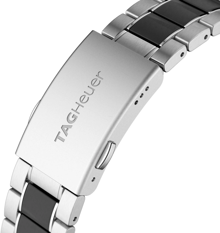 TAG Heuer,Formula 1 43mm,43mm,Stainless Steel,Smoky Gray,Red,Automatic,42hours,In-house Caliber,WAZ2011,WAZ2011.BA0843