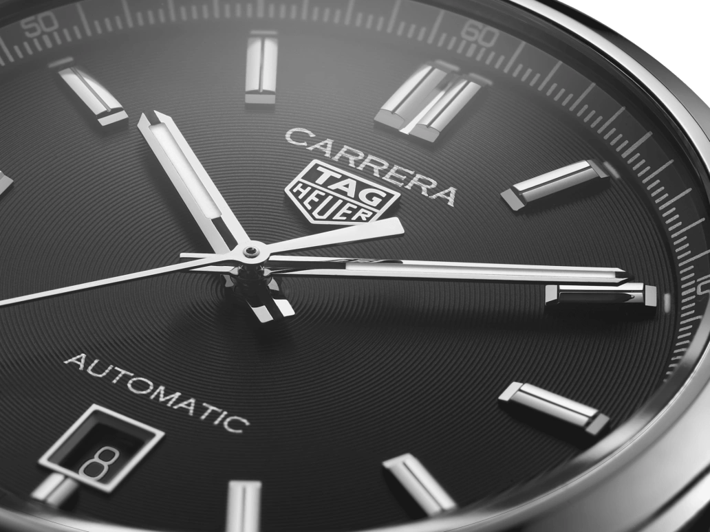 TAG Heuer,Carrera 39mm,39mm,Stainless Steel,Black,Automatic,Chronograph,Date,WBN2110,WBN2110.BA0639