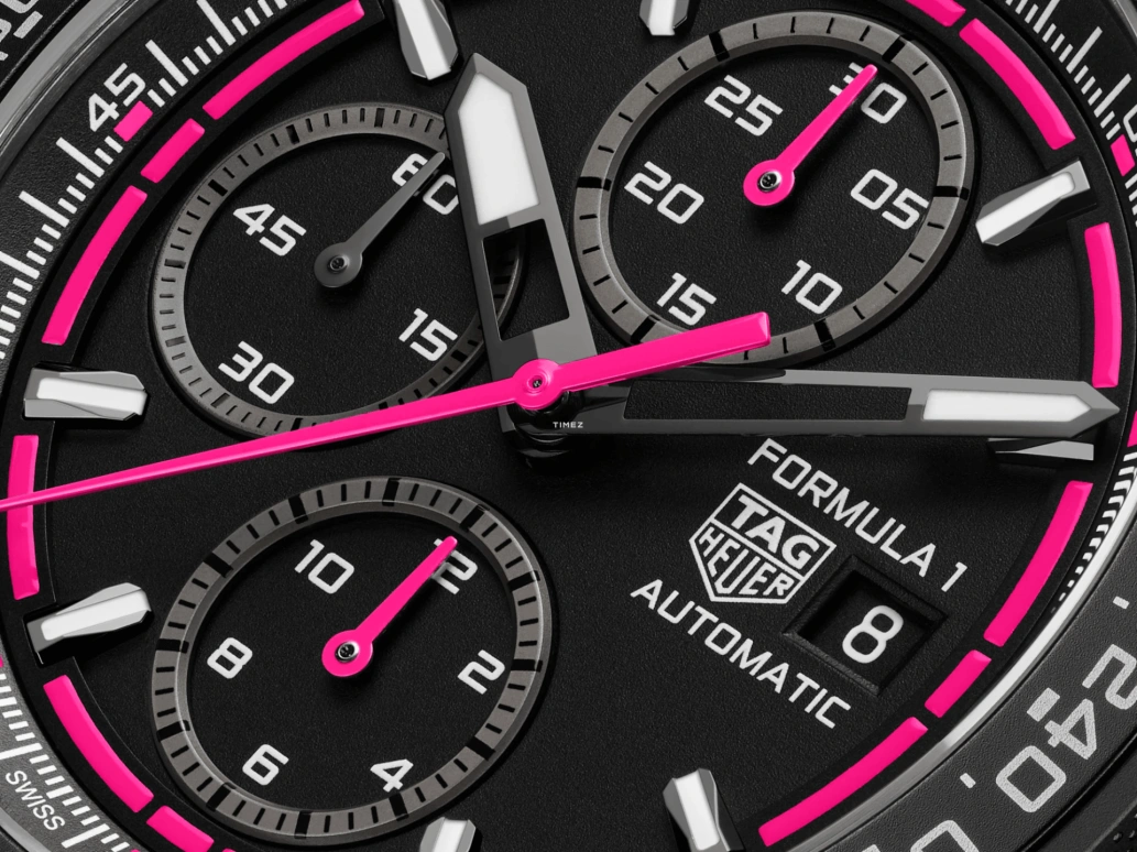 TAG Heuer,Formula 1 44mm,44mm,Titanium,Black,Automatic,Chronograph,Day,CBZ2087,CBZ2087.FT8107