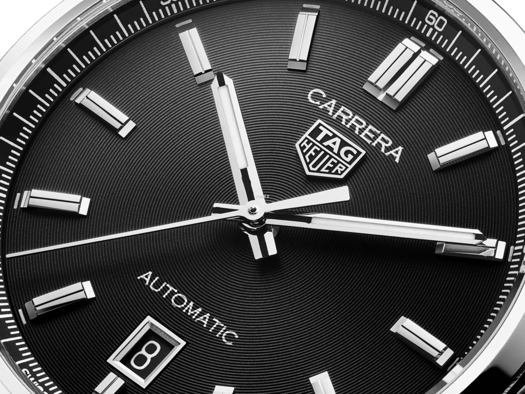 TAG Heuer,Carrera 39mm,39mm,Stainless Steel,Black,Automatic,Day,42hours,WBN2110,WBN2110.FC6623