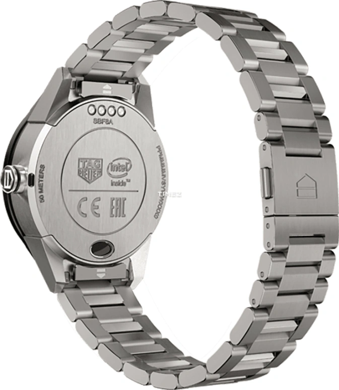 TAG Heuer,Carrera 45mm,45mm,Titanium,Black,Processor,Chronograph,Day,Connected,Smartwatch,25hours,In-house Caliber,SBF8A8001,SBF8A8001.10BF0608