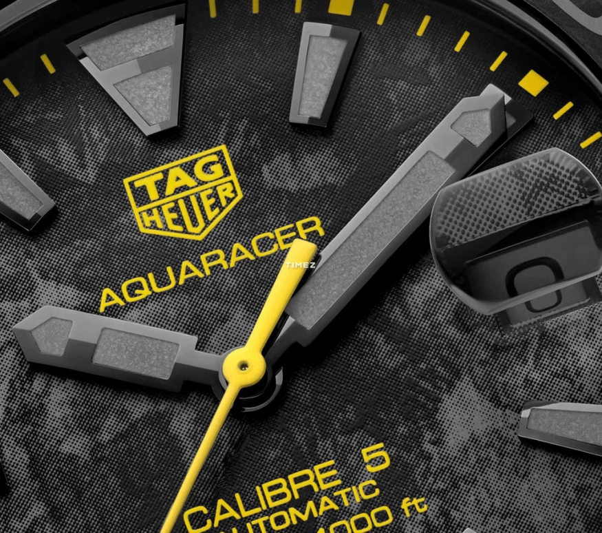 TAG Heuer,Aquaracer 41mm,41mm,Titanium,Carbon,Black,Automatic,Day,42hours,WBD218B,WBD218B.FC6446