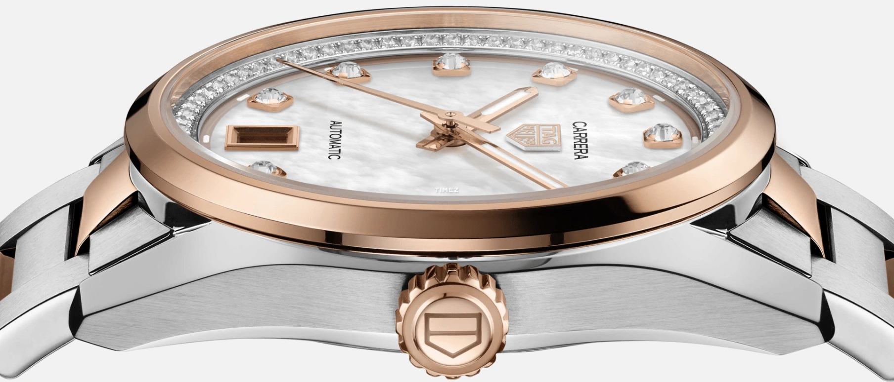 TAG Heuer,Carrera 36mm,36mm,Stainless Steel,White,Automatic,Day,46hours,WBN2351,WBN2351.BD0000