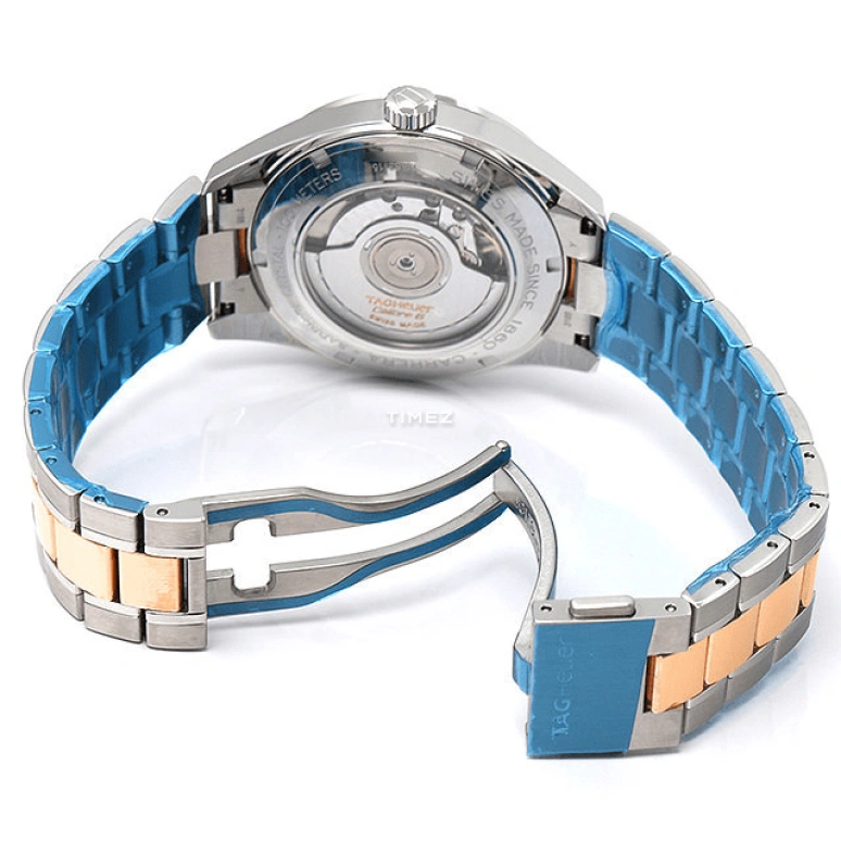 TAG Heuer,Carrera 39mm,39mm,Stainless Steel,Silver White,Automatic,Day,42hours,WAS2115,WAS2115.BD0734