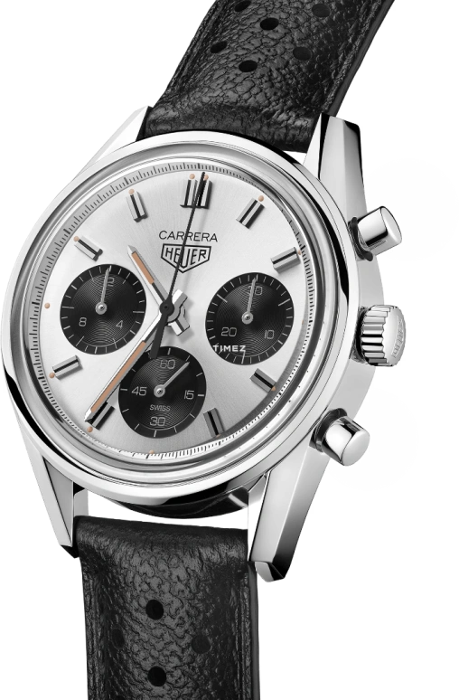 TAG Heuer,Carrera 39mm,39mm,Stainless Steel,Grey,Automatic,Chronograph,80hours,CBK221H,CBK221H.FC8317