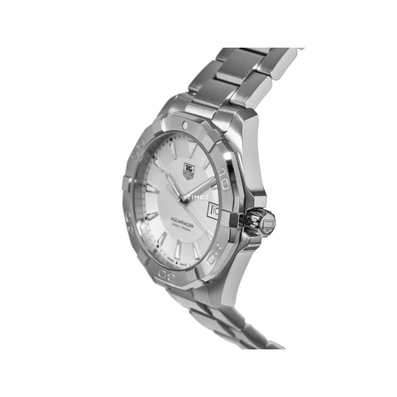 TAG Heuer,Aquaracer 40.50mm,40.50mm,Stainless Steel,Grey,Silver,Quartz,Day,Sapphire,WAY1111,WAY1111.BA0928