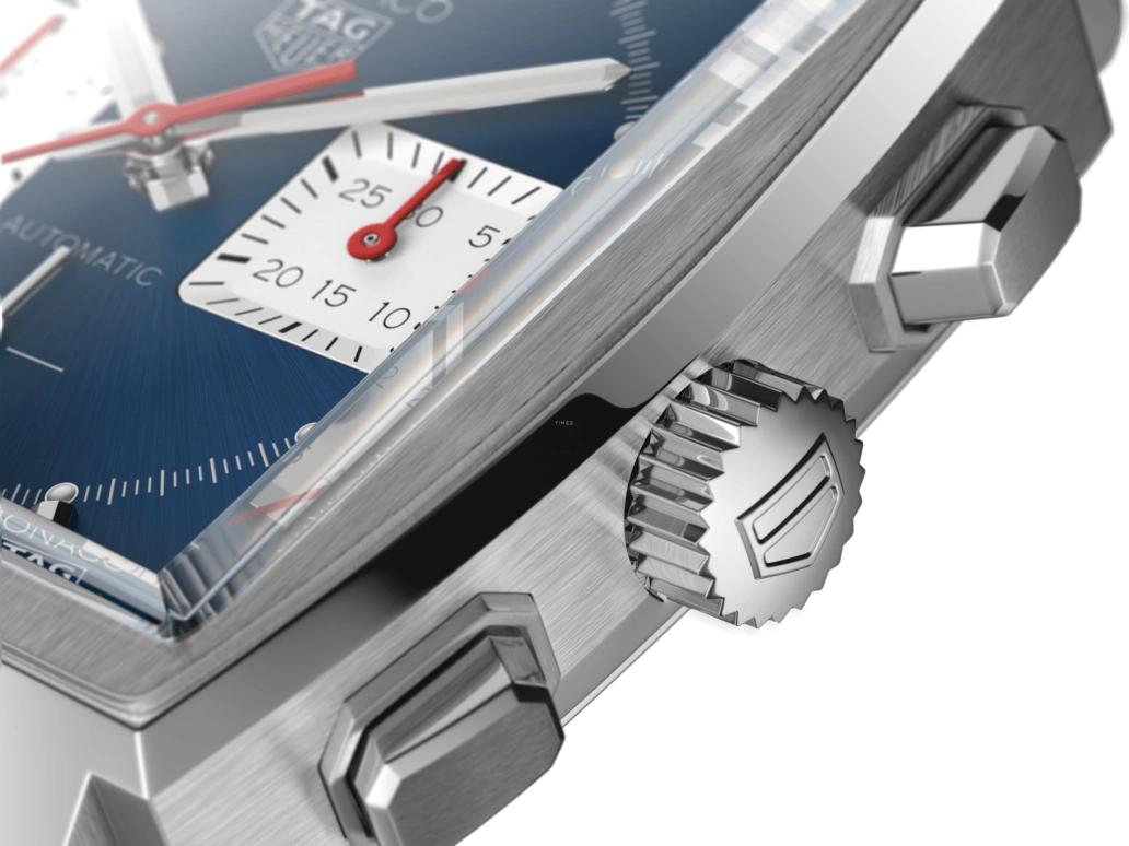 TAG Heuer,Monaco 39mm,39mm,Stainless Steel,Blue,Automatic,Chronograph,Date,Column Wheel,CBL2111,CBL2111.FC6453