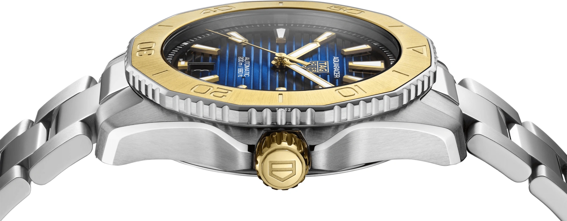 TAG Heuer,Aquaracer 40mm,40mm,Stainless Steel,Blue,Automatic,Day,42hours,WBP2150,WBP2150.BA0627