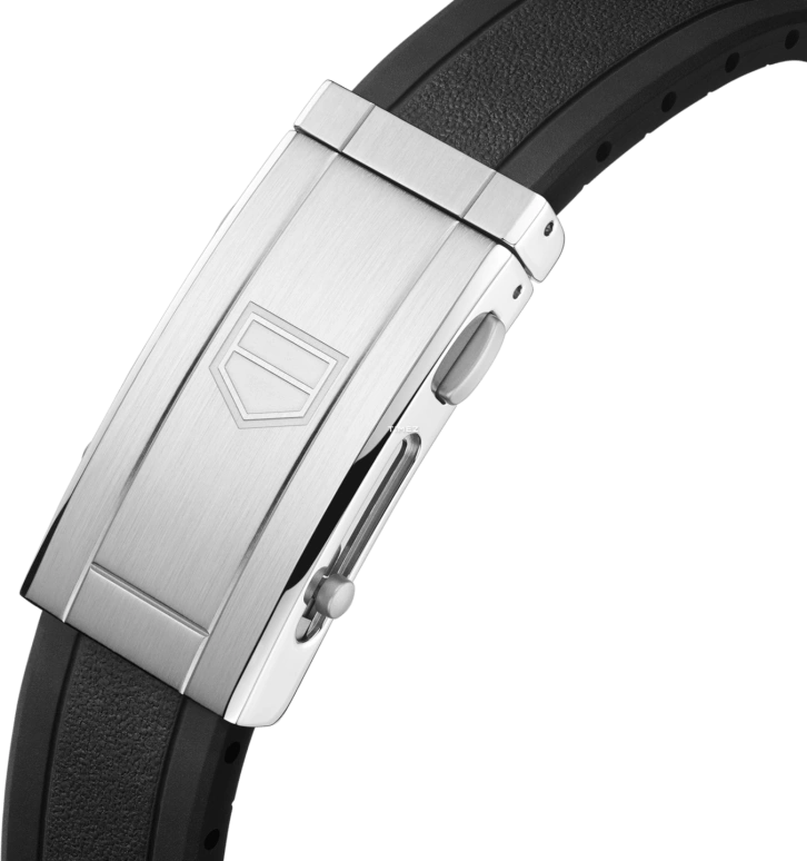 TAG Heuer,Aquaracer 40mm,40mm,Stainless Steel,Black,Automatic,Day,Sapphire,Crystal Glass,WBP2151,WBP2151.FT6199