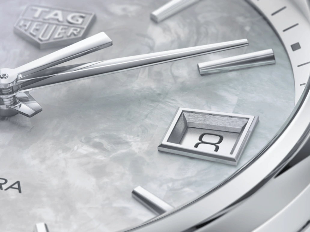 TAG Heuer,Carrera 36mm,36mm,Stainless Steel,White,Sapphire,Mother of Pearl,WBK1311,WBK1311.FC8261