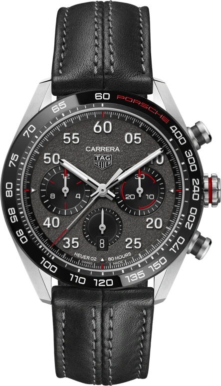 TAG Heuer,Carrera 44mm,44mm,Ceramic,Stainless Steel,Black,Automatic,Chronograph,Date,Column Wheel,CBN2A1F,CBN2A1F.FC6492