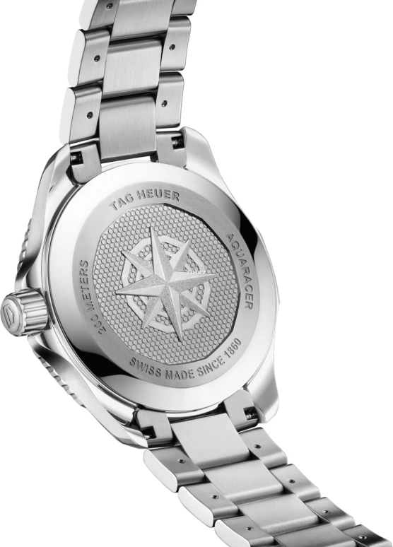 TAG Heuer,Aquaracer 40mm,40mm,Stainless Steel,Black,Quartz,Day,In-house Caliber,WBP1114,WBP1114.BA0000