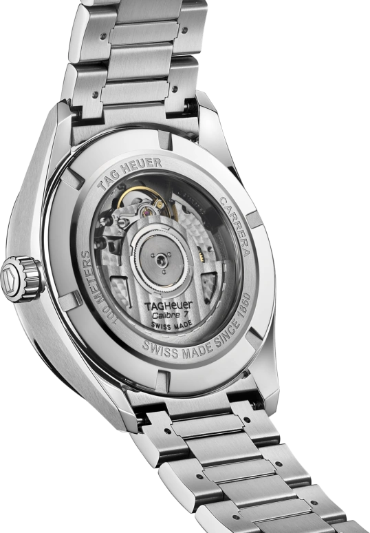TAG Heuer,Carrera 41mm,41mm,Stainless Steel,Silver,Automatic,Date,46hours,WBN201A,WBN201A.BA0640