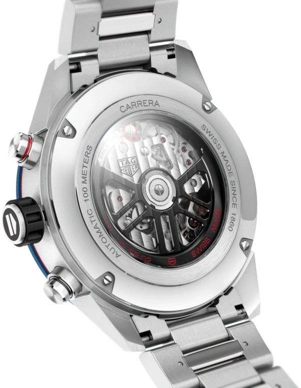 TAG Heuer,Carrera 45mm,45mm,Ceramic,Stainless Steel,Skeleton,Automatic,Chronograph,Date,Column Wheel,CBG2A11,CBG2A11.BA0654