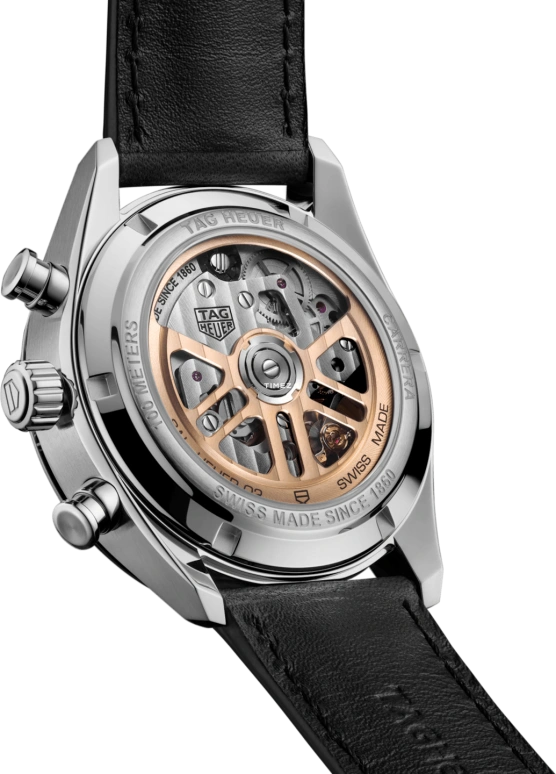 TAG Heuer,Carrera 42mm,42mm,Stainless Steel,Black,Automatic,Chronograph,Day,CBN201C,CBN201C.FC6542