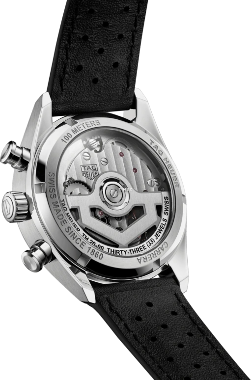 TAG Heuer,Carrera 39mm,39mm,Stainless Steel,Black,Automatic,Chronograph,Day,CBS2210,CBS2210.FC6534