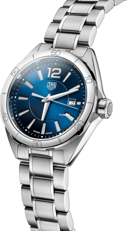 TAG Heuer,Formula 1 32mm,32mm,Stainless Steel,Blue,Quartz,Day,Sapphire,Crystal Glass,WBJ1412,WBJ1412.BA0664