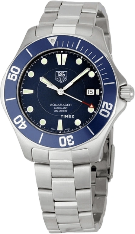 TAG Heuer,Aquaracer 41mm,41mm,Stainless Steel,Blue,Automatic,Day,42hours,WAB2011,WAB2011.BA0803