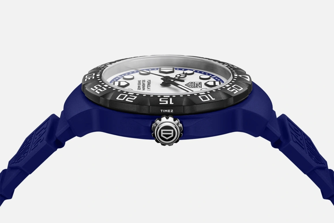 TAG Heuer,Formula 1 38mm,38mm,Plastic,White,Quartz,Day,Solar Charging,WBY1162,WBY1162.FT8105