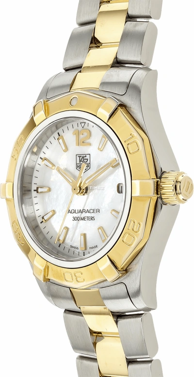 TAG Heuer,Aquaracer 27mm,27mm,Stainless Steel,White,Quartz,Day,Sapphire,Crystal Glass,WAF1424,WAF1424.BB0814