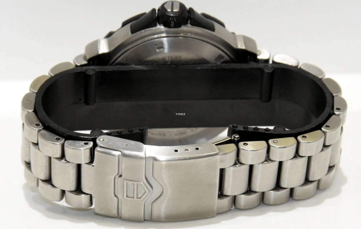 TAG Heuer,Formula 1 44mm,44mm,Stainless Steel,Black,Quartz,Day,Sapphire,WAH1010,WAH1010.BA0860