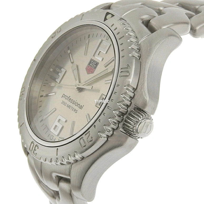 TAG Heuer,Link 43mm,43mm,Stainless Steel,Silver,Quartz,Day,Sapphire,WT1112,WT1112.BA0550