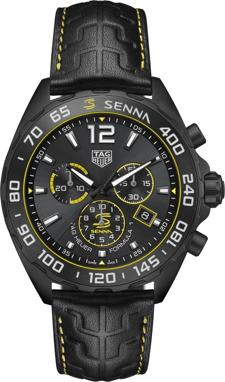 TAG Heuer,Formula 1 43mm,43mm,Stainless Steel,White,Black,Smoky Gray,Sapphire,Black,CAZ101AJ,CAZ101AJ.FC6487