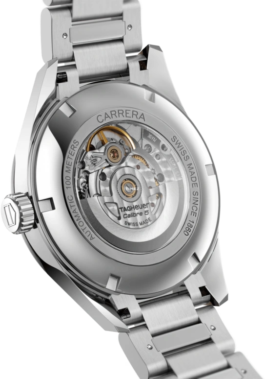 TAG Heuer,Carrera 41mm,41mm,Stainless Steel,Silver,Automatic,Date,Day,WAR201D,WAR201D.BA0723