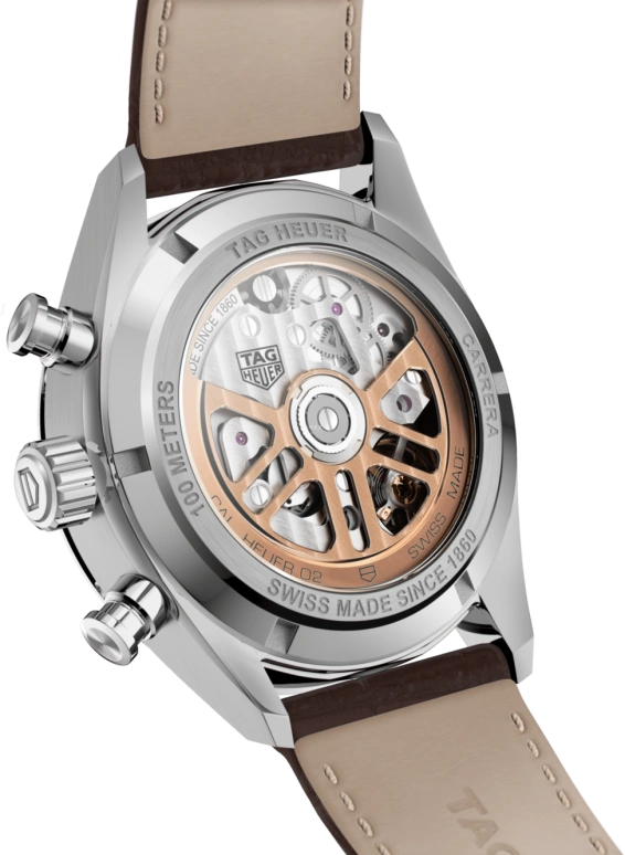 TAG Heuer,Carrera 42mm,42mm,Stainless Steel,Grey,Automatic,Chronograph,Date,Column Wheel,CBN2012,CBN2012.FC6483