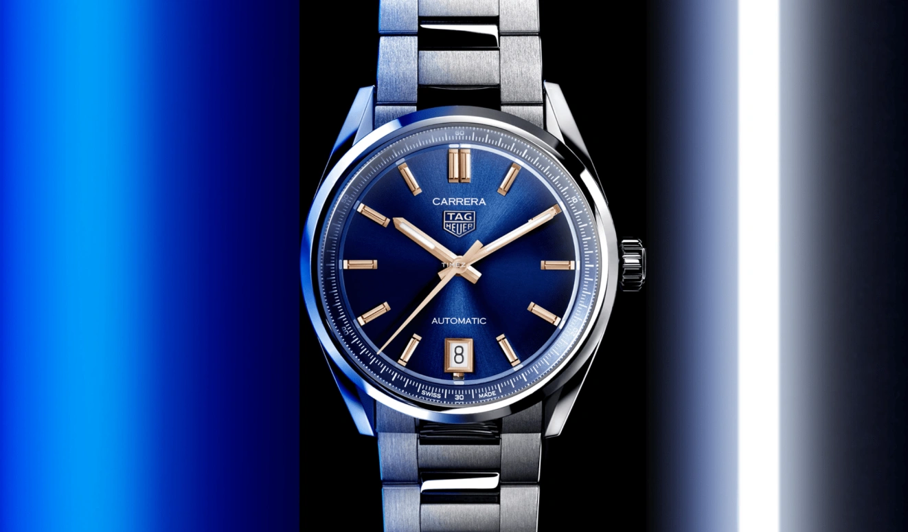 TAG Heuer,Carrera 36mm,36mm,Stainless Steel,Blue,Automatic,Day,46hours,WBN2311,WBN2311.BA0001
